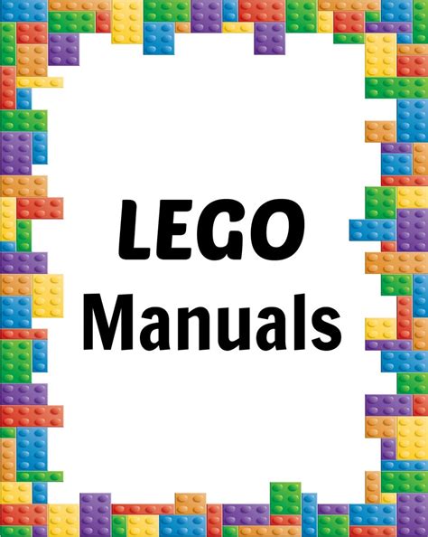 You can get all the tutorials from basic to intermediate to advanced level. How To Organize LEGO Manuals (+ Free LEGO Printables!)