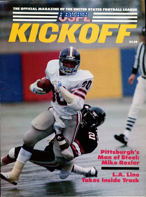 Lot Detail - 1980s USFL Kickoff Magazine & USFL Guide Lot of 3