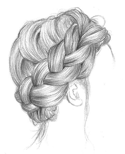 365c 3 How To Draw Hair How To Draw Braids Hair Illustration