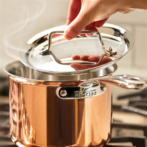 Here you may to know how to register all clad. All-Clad C4 Copper Saucepan | Williams Sonoma