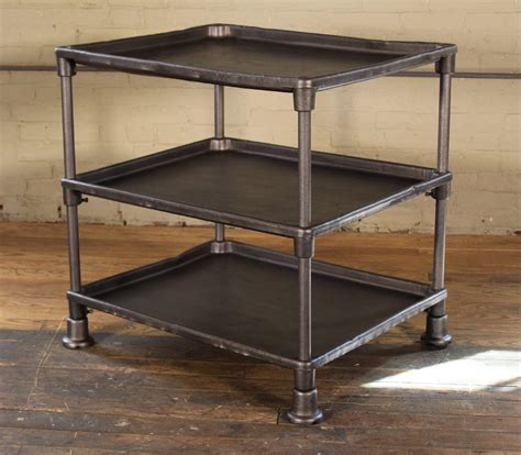 Three-Tier Table - Vintage Industrial by Get Back, Inc Find all variants of 3 tiers side table available at discounted prices and offers.