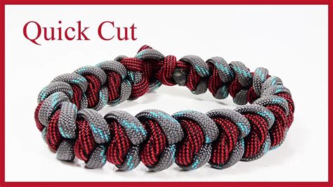 Paracord Bracelet Regal Snake Knot Bracelet Design Quick Cut Youtube
