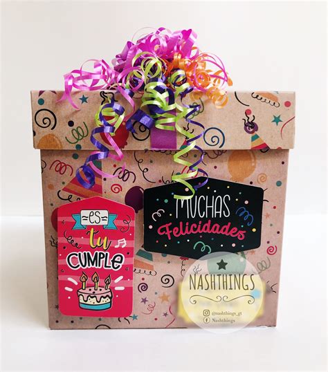 Cajas Personalizadas Para Cumpleaños Gazemedia