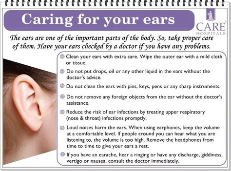 The Ears Are One Of The Important Parts Of The Body So Take Proper