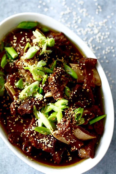 My partner always handles the grilling of galbi (korean short ribs) plus tofu or tempeh for me, but it seemed silly not to know what went into the sauce for this deeply flavored, salty and. Korean Beef Stew (Galbi Jjim) | Spoonful Of Butter