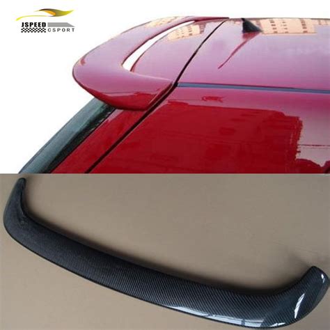 Golf MK4 ABT Car Styling Carbon Fiber Rear Roof Spoiler Wings For VW