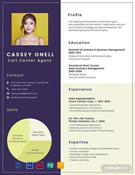 No other jobs. no freelance work or past work history. Call Center Resume Example - 11+ Free Word, PDF Documents ...