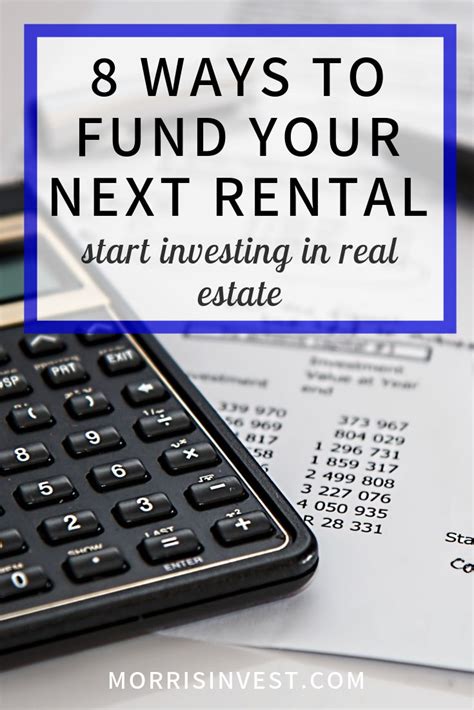 8 Ways To Fund Your Next Real Estate Deal Morris Invest Real Estate