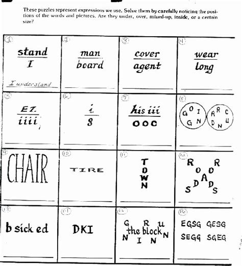 Printable crossword puzzles for kids. 25 Rebus Brain Teasers Printable | Softball Wristband Template