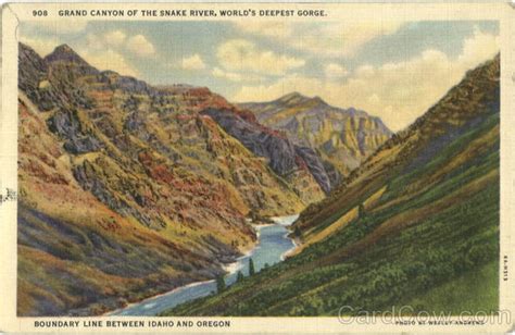Grand Canyon Of The Snake River Worlds Deepest Gorge Scenic Or