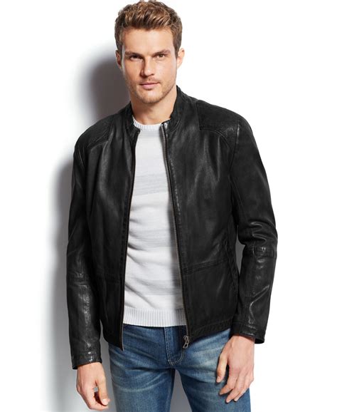 Maybe you would like to learn more about one of these? Boss Orange Jips Leather Jacket | Jackets, Leather jacket ...