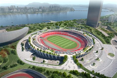 Winning Design Revealed For New Complex Around Seouls Olympic Stadium