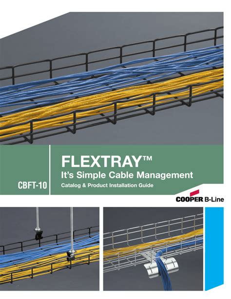 B Line Cable Tray Catalog