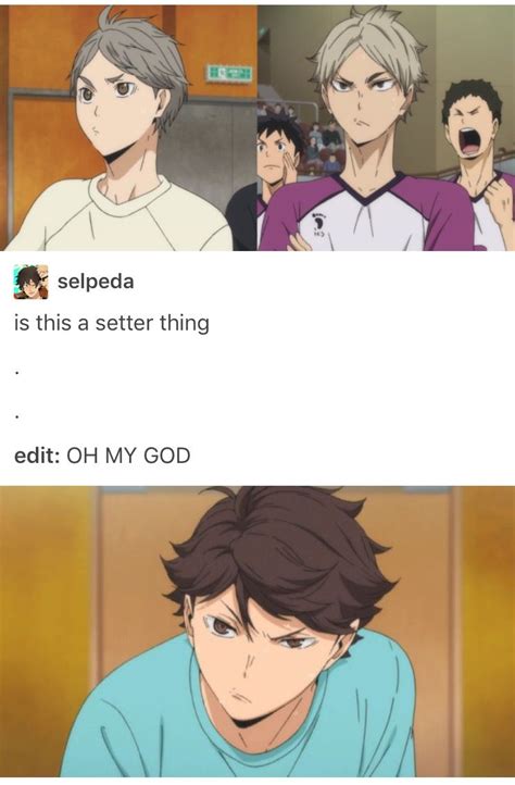 Maybe you would like to learn more about one of these? setter squad | Anime lustig, Lustig anime bilder, Haikyuu manga