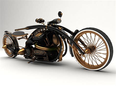 Steampunky Concept Motorcyle Boing Boing