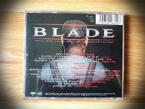 Ost Blade 1998 Soundtrack Cd Hobbies And Toys Music And Media Cds