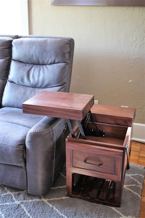 The milk glass table top have prime qualities and discounts that give you value for money. Couch End Table with Cabinet & Lift Top / TV Table ...