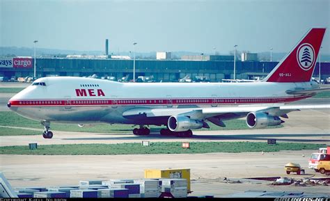 Boeing 747 2b4bm Middle East Airlines Mea Aviation Photo 6870387