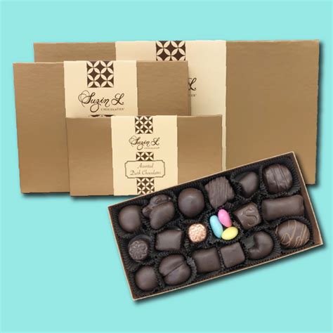 Assorted Dark Chocolates T Boxes Suzin L Chocolatier