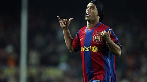 Barcelona Ronaldinho When I Have A Ball Im Happy Marca