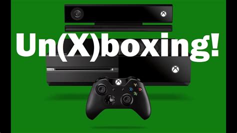 Unboxing The Xbox One Console Accessories Ports