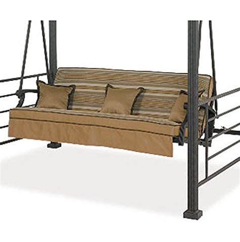 Replacement cushions for patio swing. Garden Winds Replacement Cushion For The Sonoma Swing ...