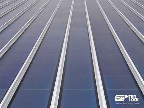 Bipv Laminated On Standing Seam Solar Panels Solar Metal Roofing