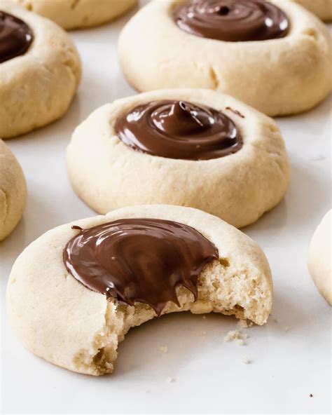 Thumbprint Cookies With Nutella Recipe The Feedfeed