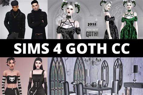 27 Sims 4 Goth Cc Unleash Your Sims Dark Side We Want Mods