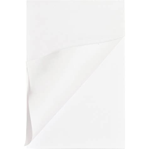 Business Source Plain Memo Pads 100 Sheets Plain Glued Unruled