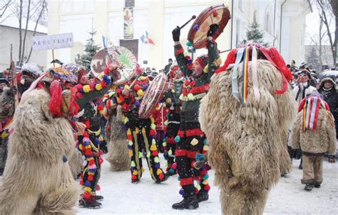 Capra The Goat Traditii Datini Iarna Europe Winter Romanian Pagan