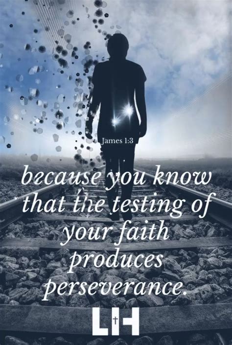 Because You Know That The Testing Of Your Faith Produces Perseverance 😇