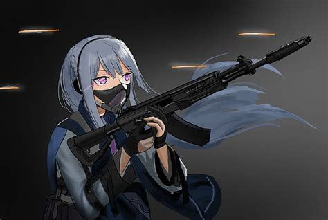 Hd Wallpaper Anime Anime Girls Girls Frontline Ak 12 Girls