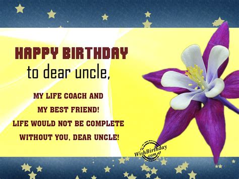 Birthday Wishes For Uncle Birthday Images Pictures