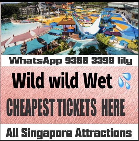 Wild Wild Wet Water Park Tickets Vouchers Local Attractions