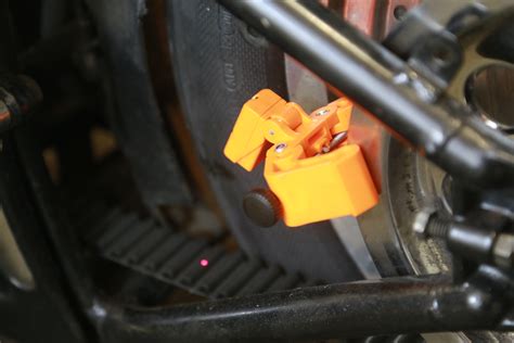 Against the rear sprocket and aim the laser along the drive chain. Laser Monkey - Motorcycle Laser Alignment Tool | Tru ...