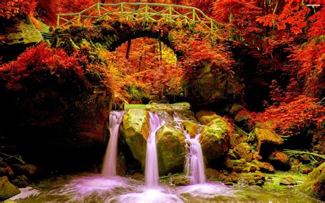 Fall Waterfall Wallpapers Top Free Fall Waterfall Backgrounds