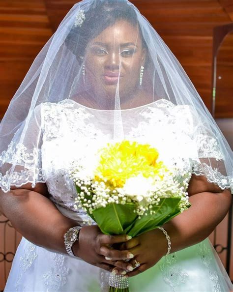 Finally Official Wedding Photos Of The Beautiful Plus Size Ghanaian