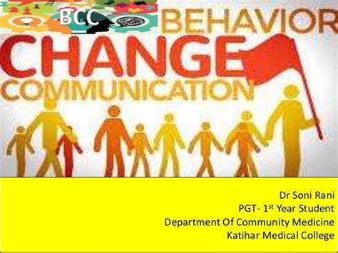 Behaviour Change Communication