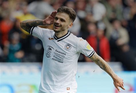 West Brom Interested In Transfer For Swansea City Forward Jamie Paterson