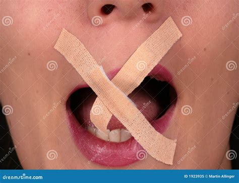 Breaking the Silence stock image. Image of speak, constrain - 1923935