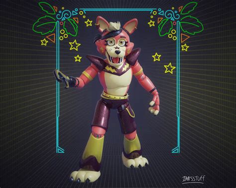 Glamrock Foxy Model Made By Me Fivenightsatfreddys 40200 Hot Sex Picture