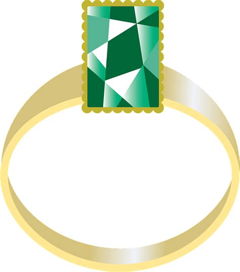 Emerald Ring Clipart Free Download Transparent Png Creazilla