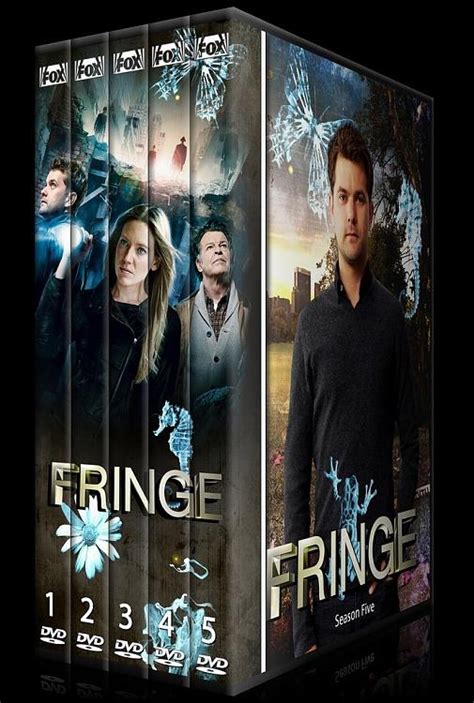 Fringe Season 1 5 Custom Dvd Cover Set English 2008 2013 Covertr