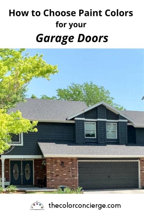 How To Pick The Best Garage Door Paint Colors For Your House