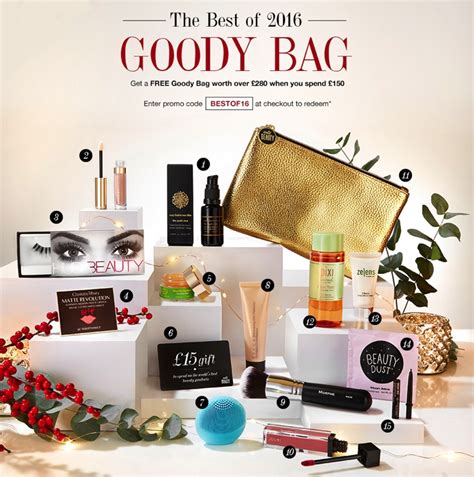 Cult Beauty Best Of 2016 Goody Bag Ships Worldwide Cosmetopia Digest