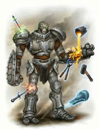 Warforged Dungeons And Dragons Art Fantasy Concept Art Dungeons And