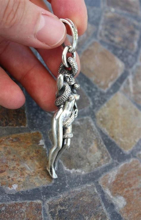 Pin On Sterling Silver Nude Pendant