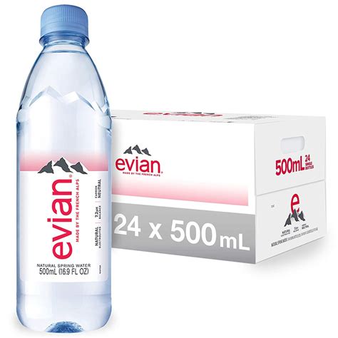 Evian Natural Mineral Water 330ml500ml125l Carton Shopee Singapore