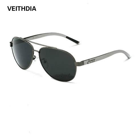 veithdia aluminum magnesium mens sunglasses polarized lens sun glasses for men eyewear